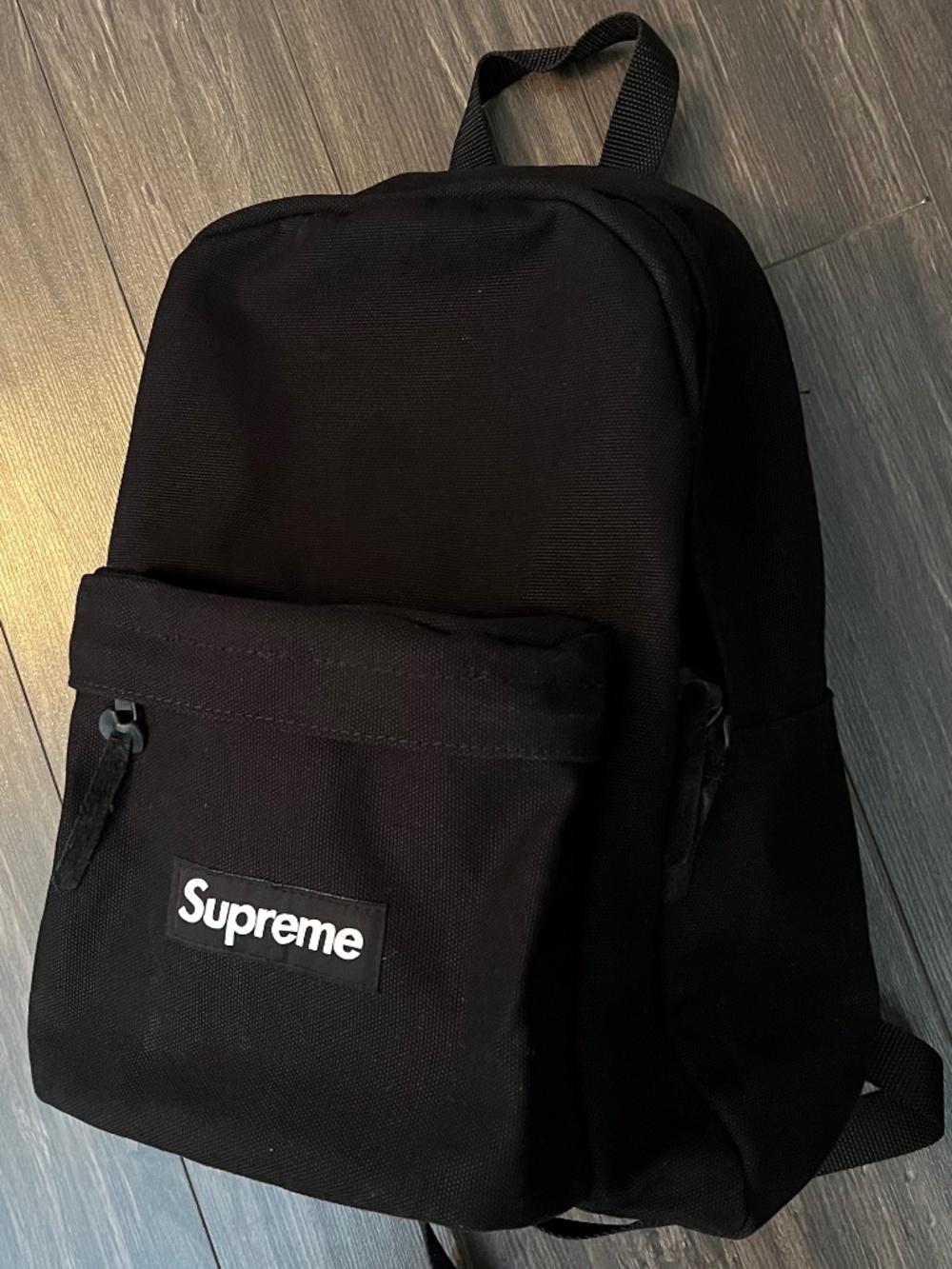 Supreme Backpack Canvas Black